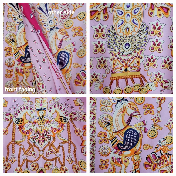 Twill  Scarf /50 x 50 in Sq - Picture 2 of 11